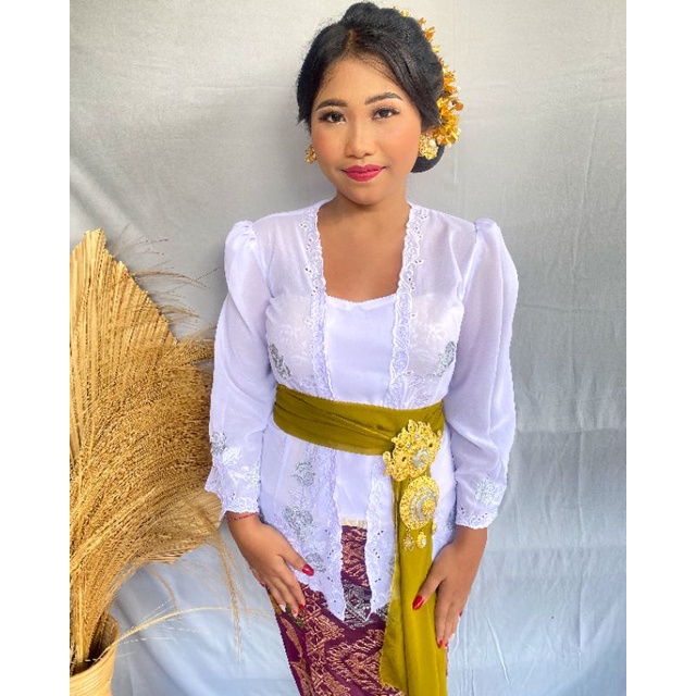 Kebaya Bali By Ani Kebaya Jadi Bordir Putih