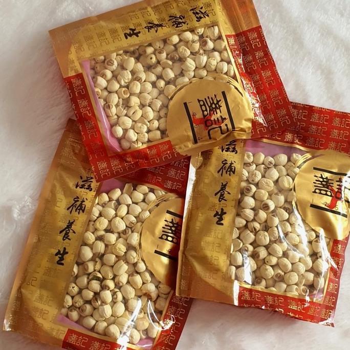 

Promo white Lotus Seed /Biji Teratai / Lian zhi Premium 300gr Hkg