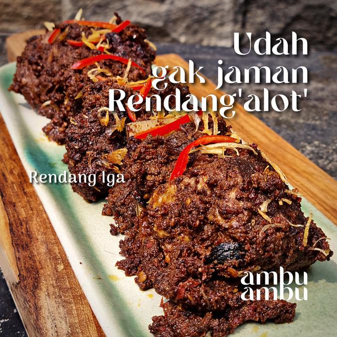 

Promo Rendang Iga 300gr / 600gr - Ambu Ambu