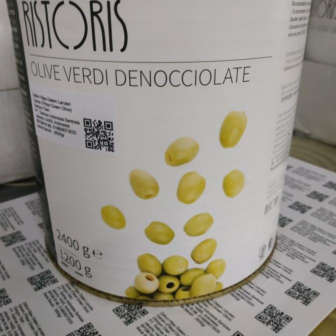 

Promo Green Olives Pitted 2600gr Ristoris