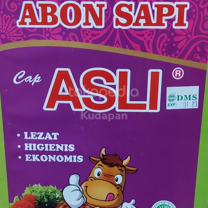Promo abon sapi asli 1 kaleng 4kg