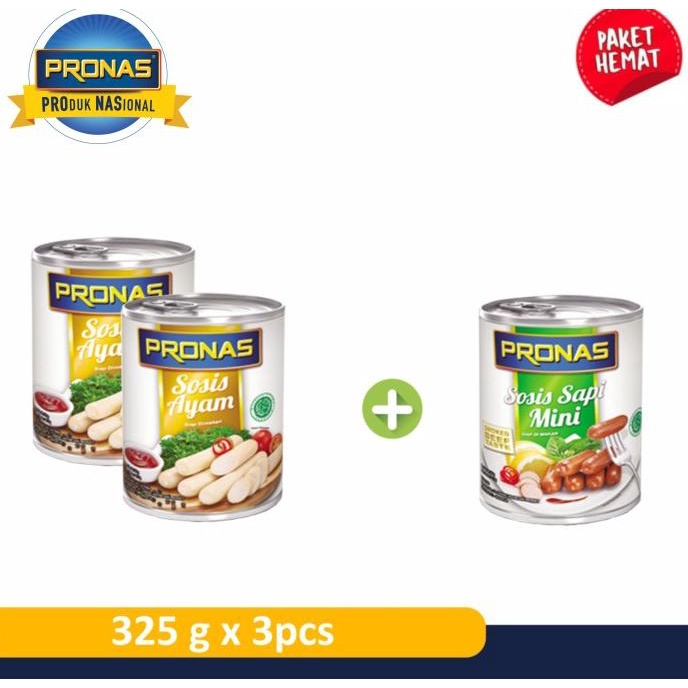 

Promo (Special Sale) PRONAS Paket Hemat Sosis C