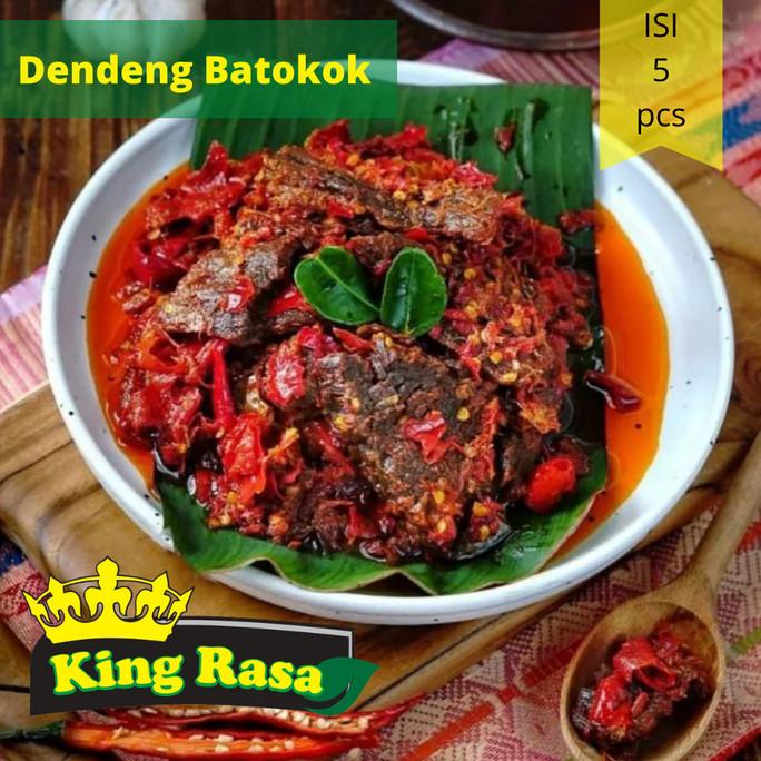 

Promo Dendeng Sapi Batokok Balado Pedas Gurih Khas Padang isi 5 Pcs