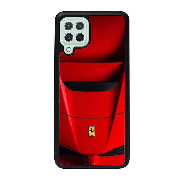 Casing Samsung A22 A21s A21 A20s A30 A20 A13 A12 A11 A10 4G 5G ferrari red NO080 Case Custom B2