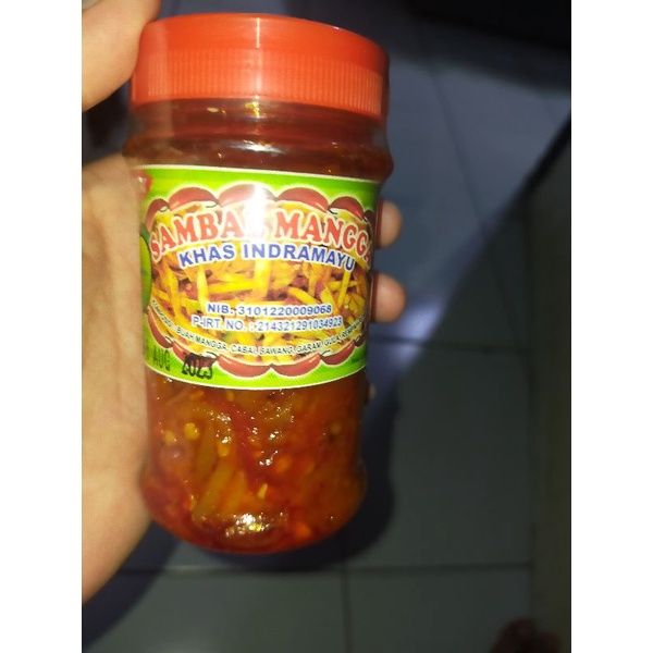 

Sambal Mangga Asli Rasa Pedas Nikmat Khas Kota Indramayu Kemasan Botol