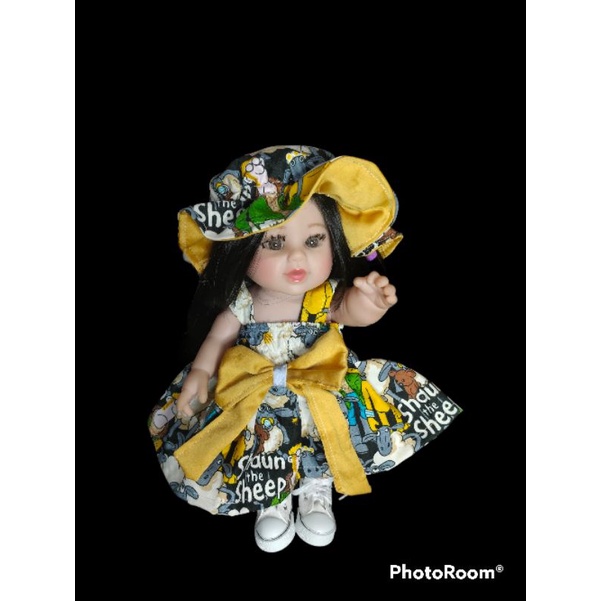 baju boneka reborn, vinyl size 12 inch