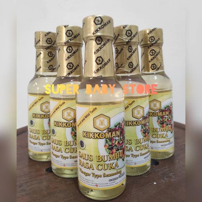 

.........] Kikkoman Vinegar Sauce - Saus Cuka Jepang Sushi 150 ml HALAL