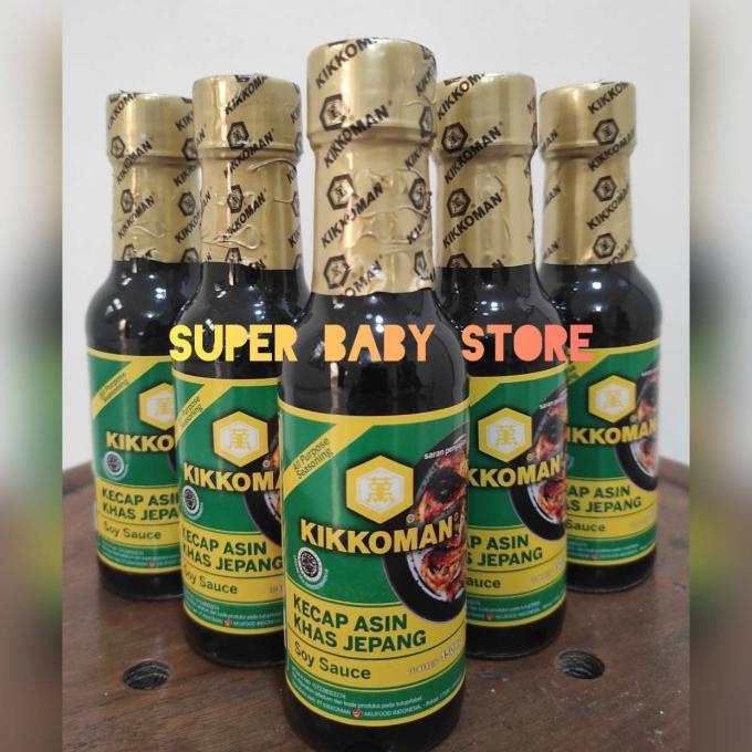 

Produk Unggulan] Kikkoman Soy Sauce - Kecap Asin Khas Jepang Shoyu 150 ml HALAL