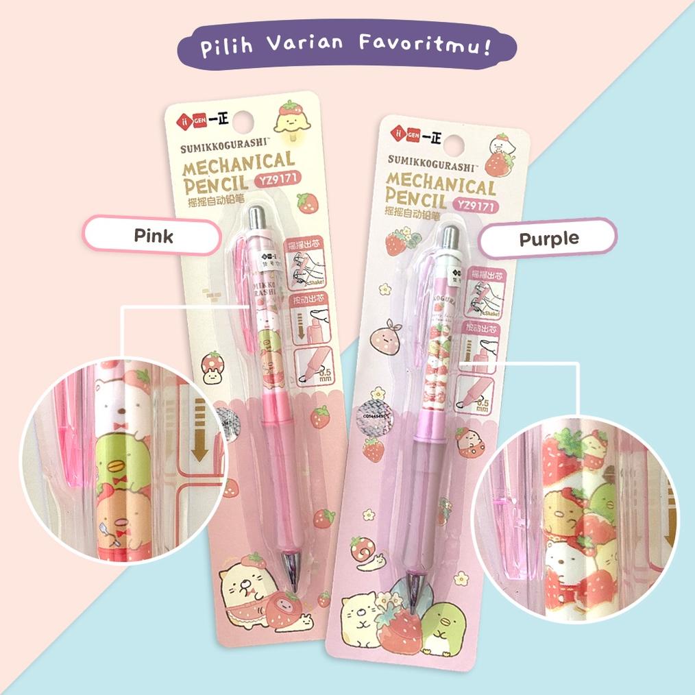 

Termurah Tokkado Sumikko Gurashi Pensil Mekanik Cetek 0.5 Mm Karakter Unik Lucu