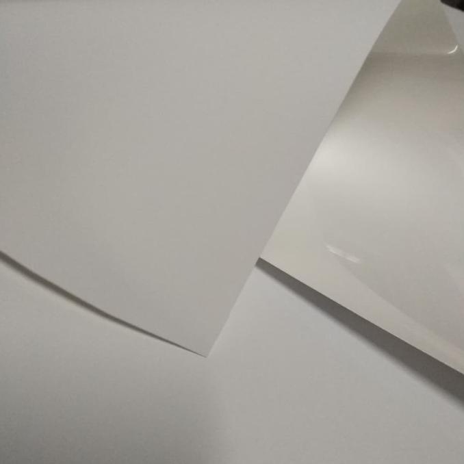 Kualitas terbaik] KERTAS STICKER GLOSSY A4 WATERPROOF/STIKER VINIL DOFF stiker mate MINIMAL ORDER 30