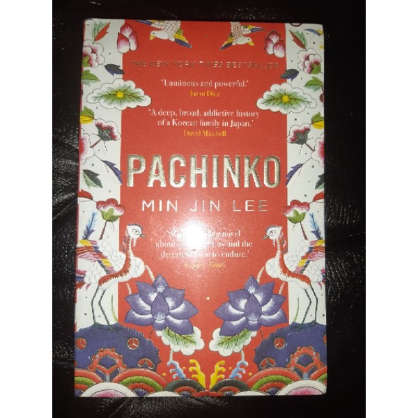 Pachinko by Min jin lee buku novel english new sealed original periplus buku korea asian lit