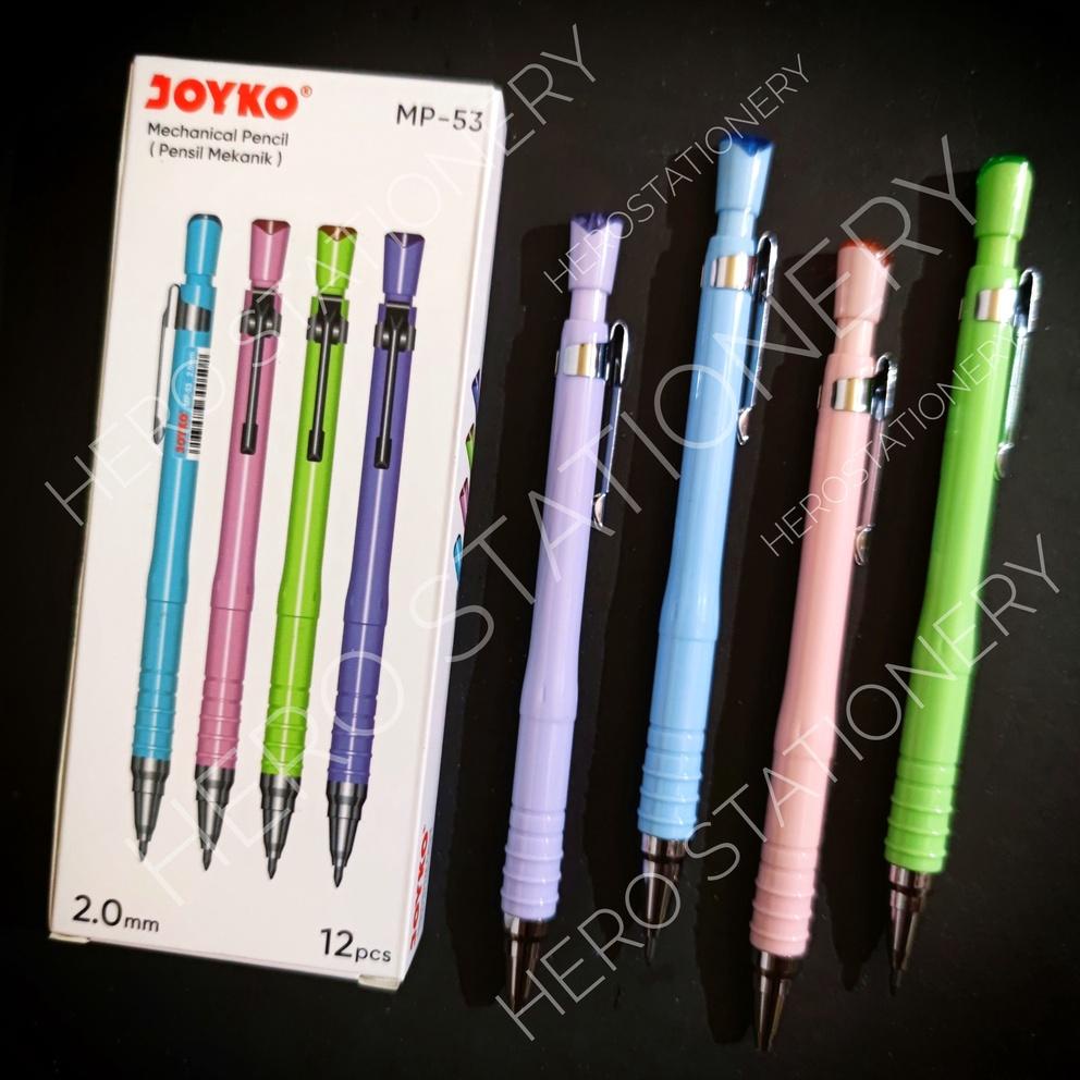 

Promo Habis Pensil Mekanik Joyko Casing Pastel 2 Mm Mp-53 . 12 Unit