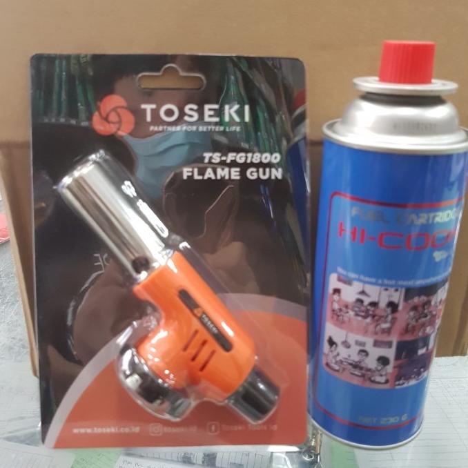 Paket gas torch + hi cook