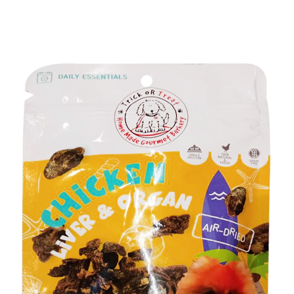 Trick Or Treat 100 Gr Camilan Anjing Chicken Organ