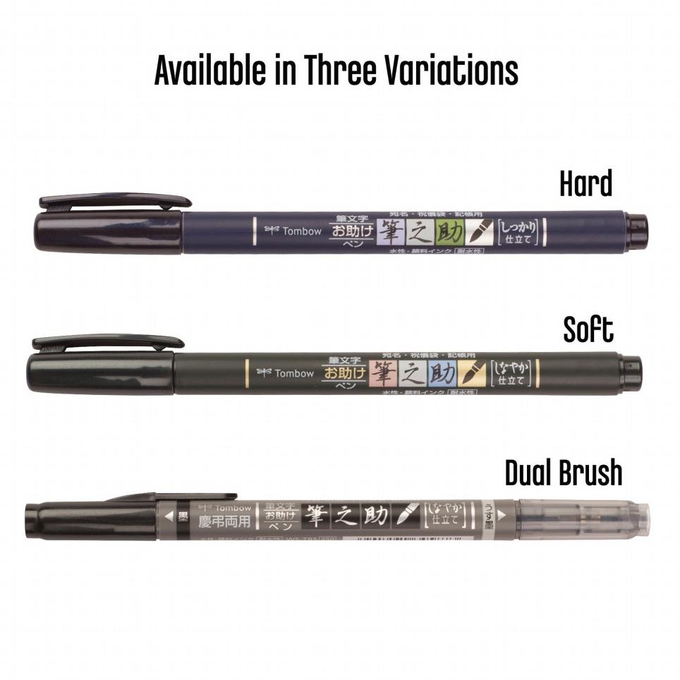 

Cuci Gudang Tombow Fudenosuke Brush Pen - Soft/Hard/Twin