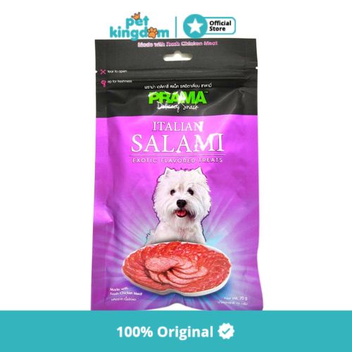 Prama 70 Gr Camilan Anjing Pra Italian Salami