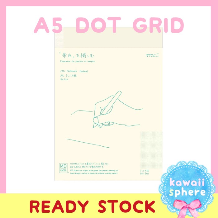 

Terlaris Midori Md Notebook Dot Grid A5 Limited Edition Ready Stock