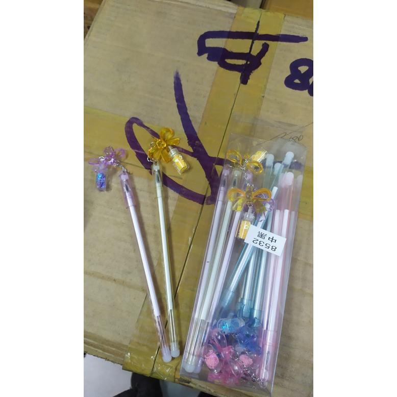 

Trending Pen Gel Gantungan Pita Botol Mute Isi 12