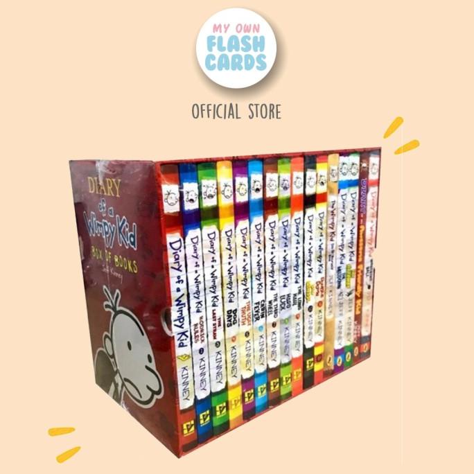 Diary of a Wimpy Kid Box Set Complete set of 16 books Children Book ceriasmarts CSM120