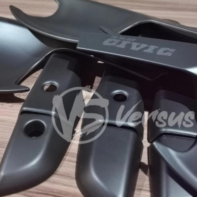 Paket Outer Handle & Cover Handle Honda Civic Turbo Hitam /Black Doff ---NEW READY---