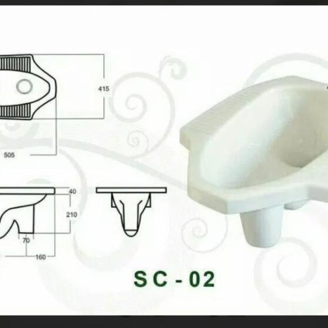 Kloset Jongkok Corong Duty Lantai 2