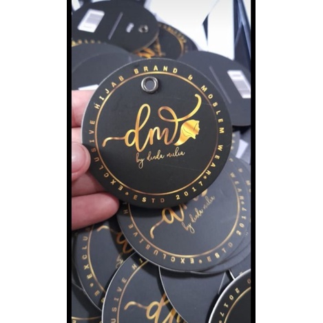 

CETAK HANG TAG / LABEL SUPER TEBAL 800GR