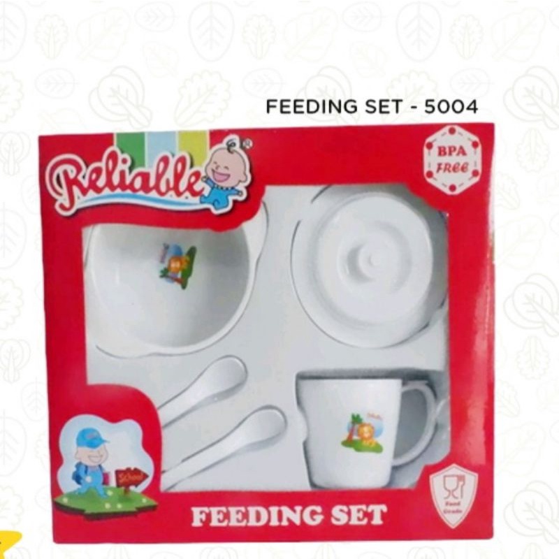 feeding set Reliable fs 5004 dan cici 933 alat makan mpasi
