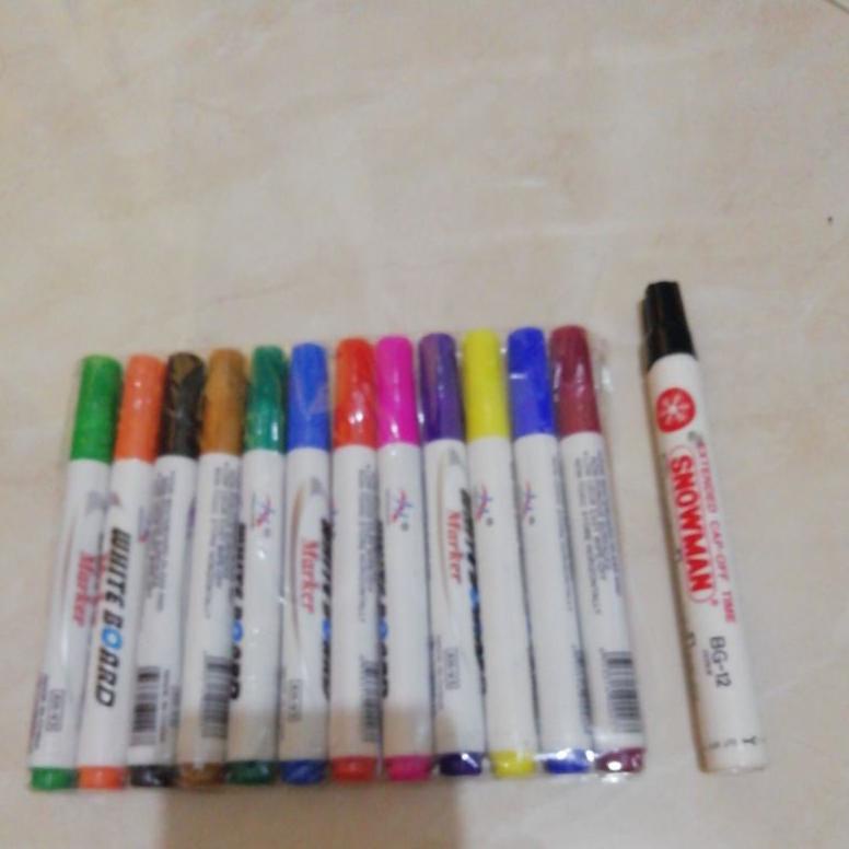 

Cuci Gudang Whiteboard 12 Set Spidol Apung Warna Warni