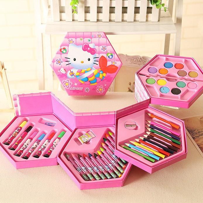

Terlaris Ggs Crayon Set Isi 46 Spidol Pensil Warna Cat Air Alat Lukis Murah