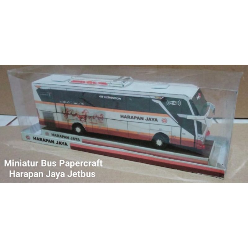 Miniatur Bus Harapan Jaya