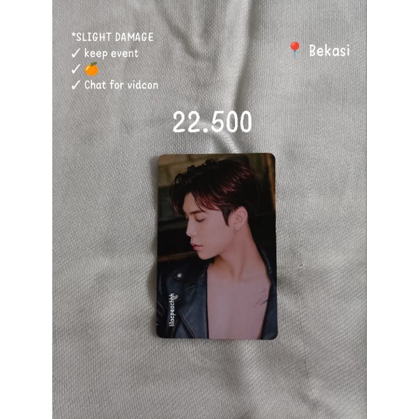 (OFFICIAL) PHOTOCARD JOHNNY NCT 127 SEASON GREETING 2021 (BENE KTOWN)