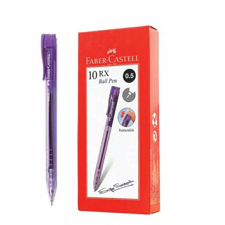 

Promo Habis Faber-Castell Pulpen/Ballpoint Rx 0.5Mm Black Ink (10 Pcs)