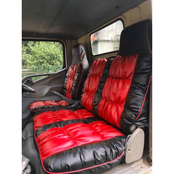 Sarung jok / Cover jok truck ( Mitshubishi Canter ) model full sofa