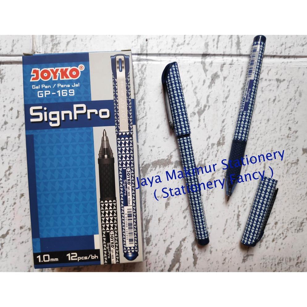 

Trending Pen Gel Joyko Signpro 1.0 Mm Gp-169 ( Tinta Biru )