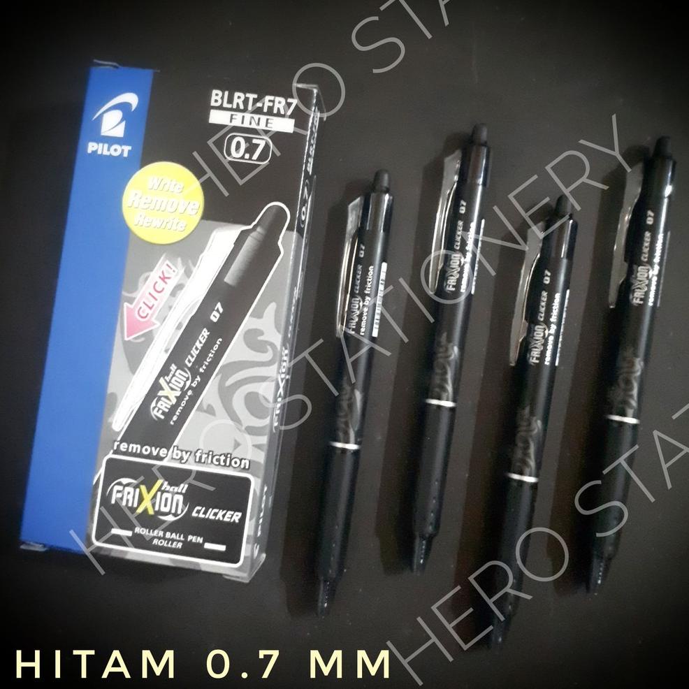 

Viral Pen Ballpen Pilot Frixion Bisa Dihapus 0.7 Mm Blrt-Fr7 Tinta Hitam