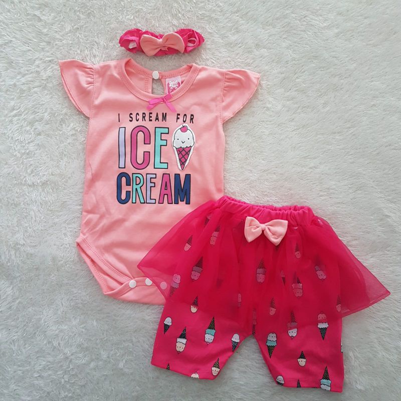 Baju Bayi Jumper tutu pants