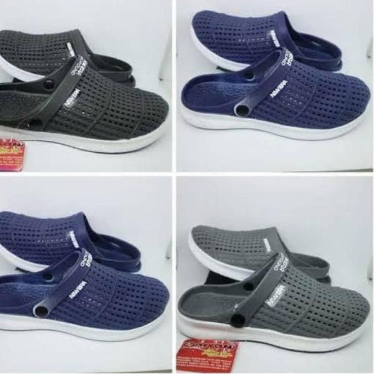 Hadir Spesial sepatu slop karet new era original