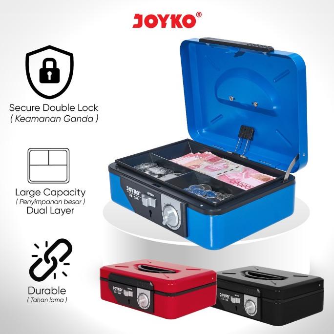 

Cash Box / Kotak Uang / Kotak Kas Joyko CB-26A