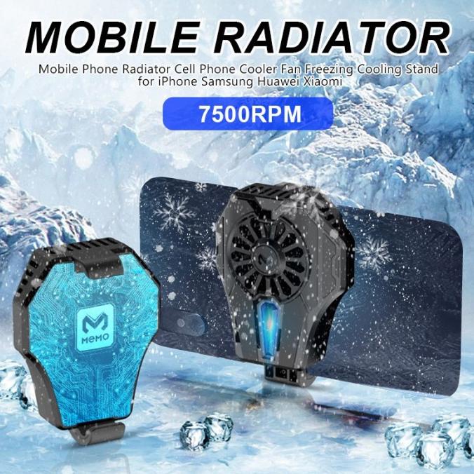 Memo DL-01 Mobile Cooling Fan Radiator Kipas Pendingin HP DL01 PUBG ML