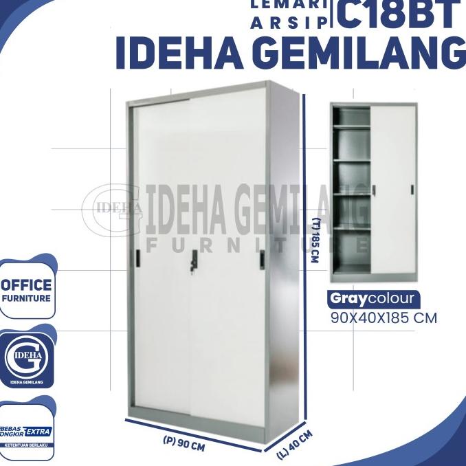 

Lemari Arsip Pintu Slidding Plat Metal