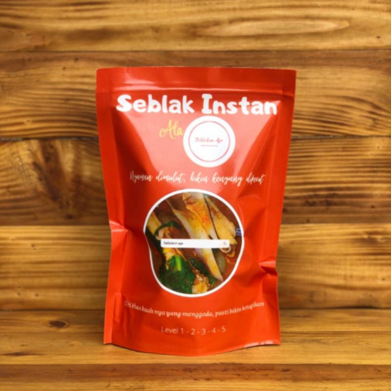 

Seblak Instan | Kemasan Ziplok | Murah | Harga grosir