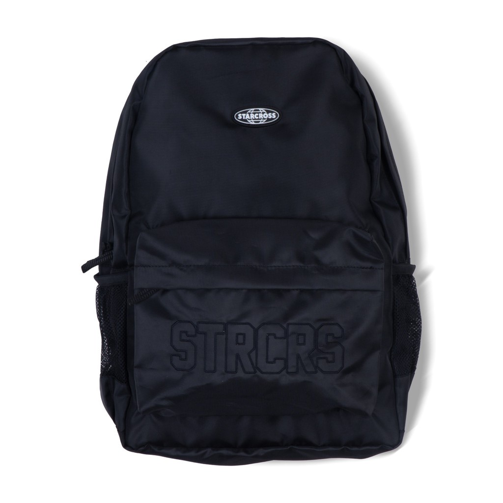 STARCROSS Backpack BPS Tas Ransel Backpack dengan Slot Laptop 13 Inci Bahan Denier Hitam BPS 402 - B