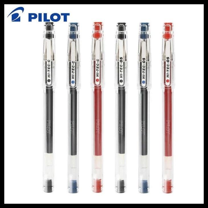 

Pen Hitec Pilot 0.25/0.3/0.4 Hitam/Biru