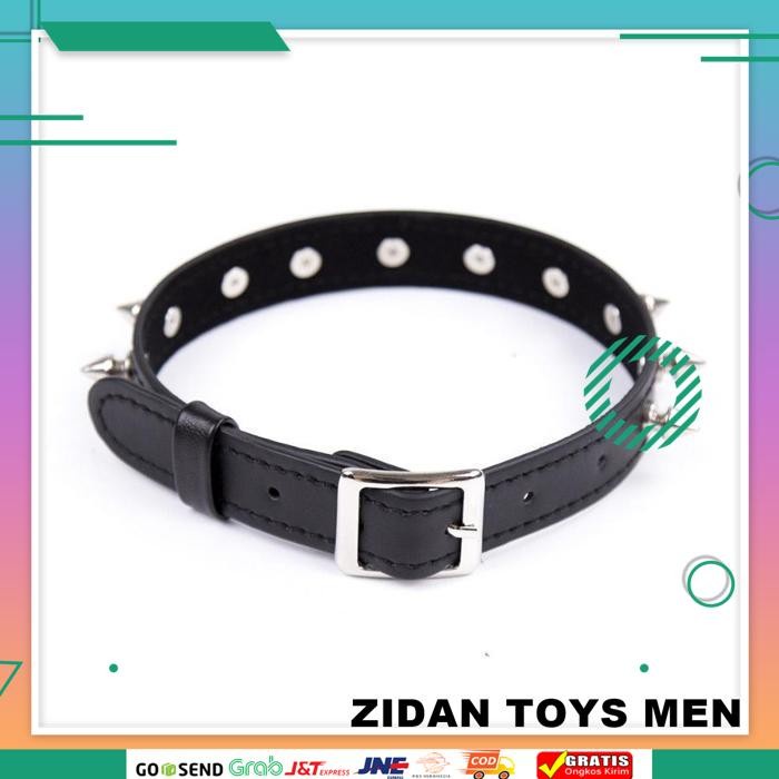 KALUNG KULIT CHOKER LEHERR NECK LEATHER MAINAN TOY PRIA WANITA BEST