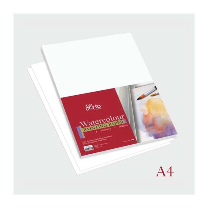 

Grosir Arto Water Colour Paper A4 - 200Gsm - Cellulose