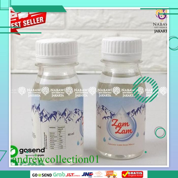 

Air Zam Zam 500 ML Kemasan Botol Asli Original Oleh Oleh Haji Umroh Hight Quality