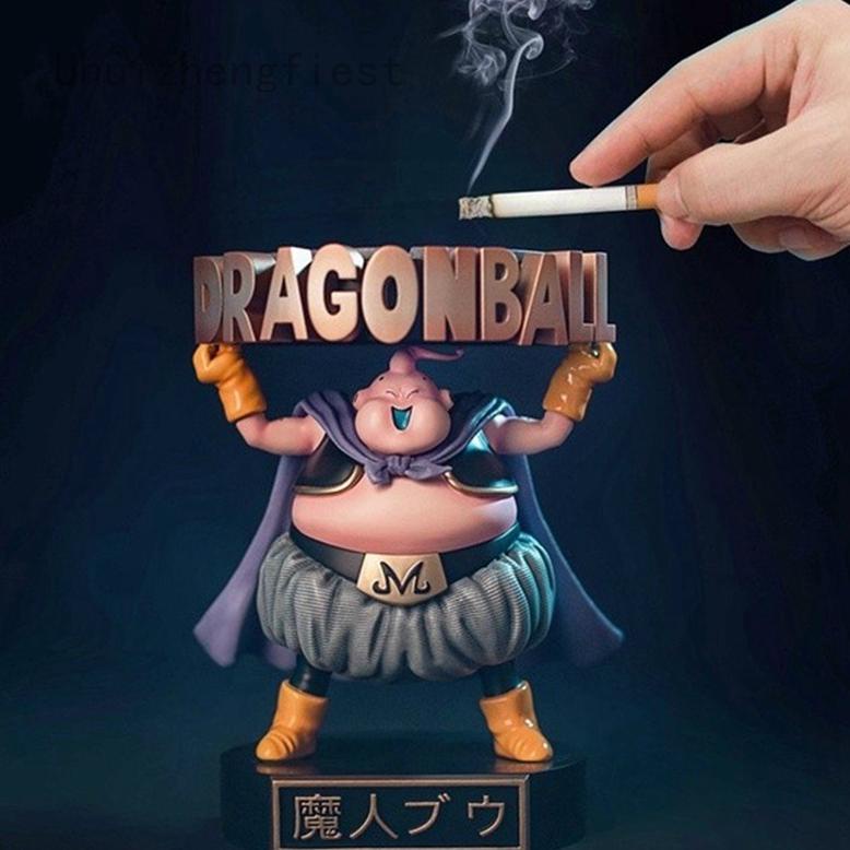 Mainan Action Figure Anime Dragon Ball Fat Devil Buu Asbak Bahan PVC Ukuran 13cm Untuk Hadiah Anak L