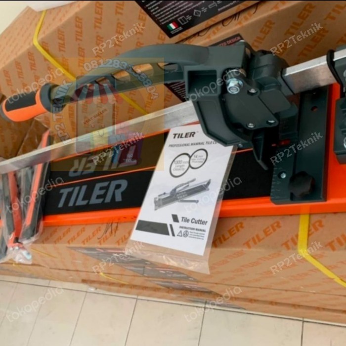 

Terlaris Pemotong Geranit Tile Cutter 80 Mm Merk Tiler 8102G-3B Italy
