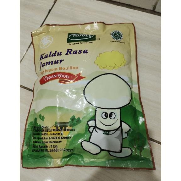 

Totole kaldu Jamur 1 kg (mokocing) penyedap rasa kaldu Jamur Vegetarian