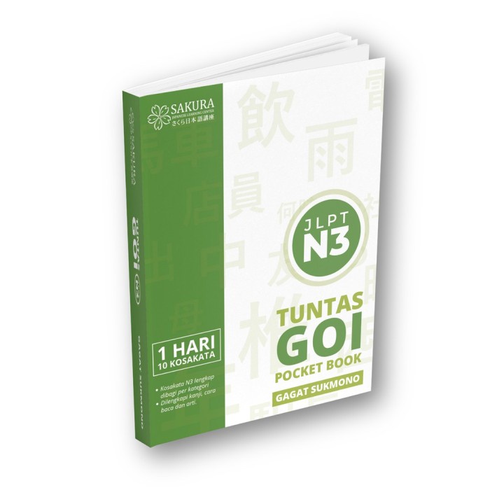 Diskon Spesial [Promo] Tuntas Goi N5, N4,N3 Termurah